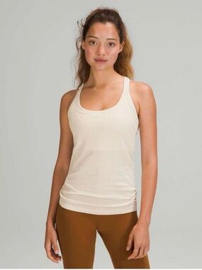 Lululemon Ebb to Street Tank Top in Cream size 4 like new w/o tags